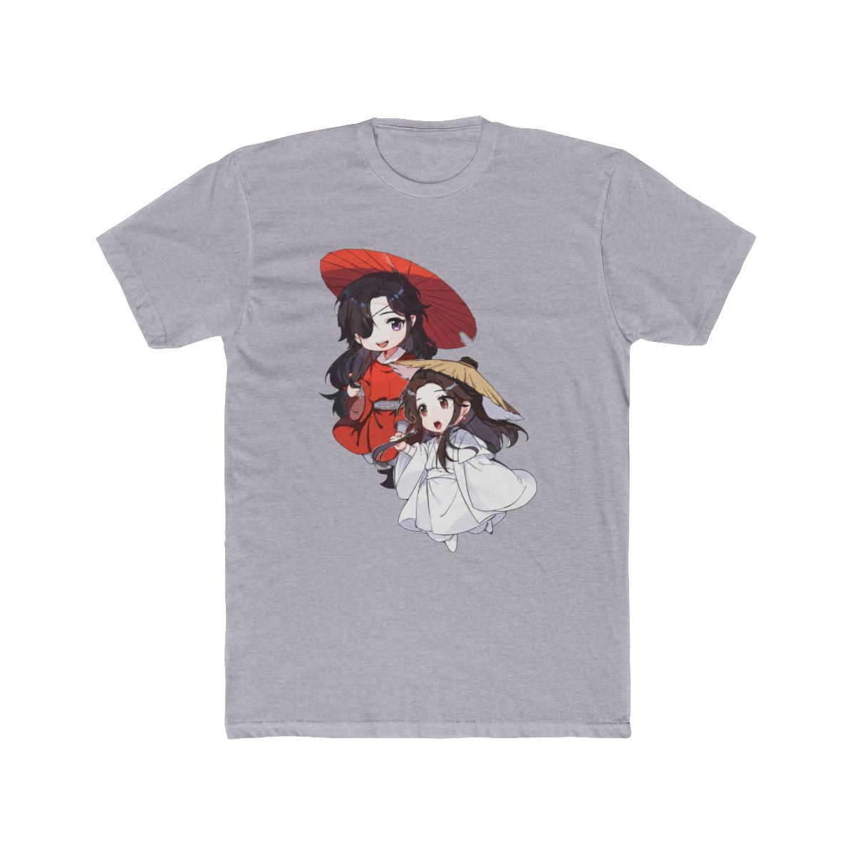 Chibi Hua Cheng dan Xie Lian T Shirt | Heaven Official's Blessing (TGCF) - alternate angle 3, merchandise
