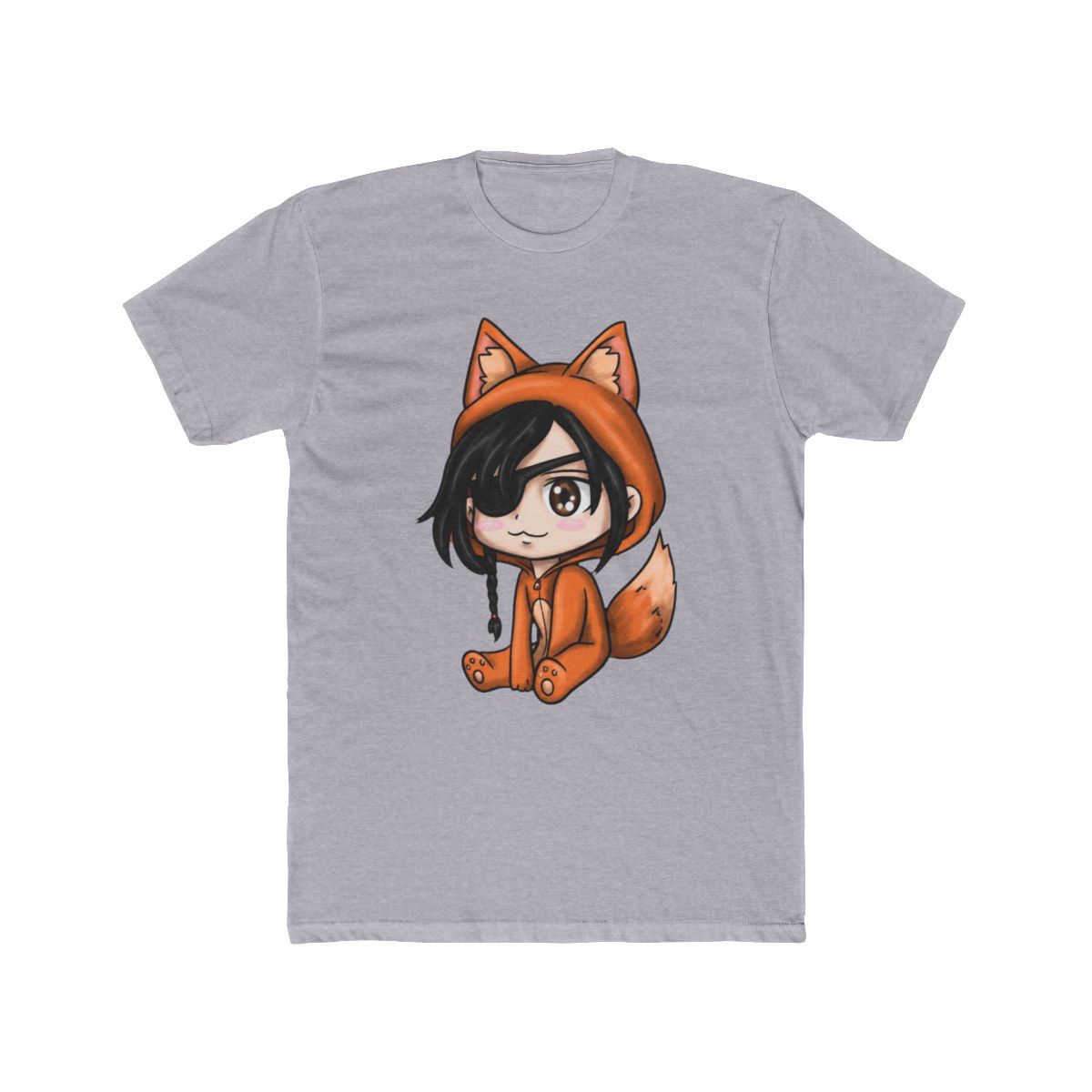 Hua Cheng Fox chibi T Shirt | Heaven Official's Blessing (TGCF) - alternate angle 5, merchandise
