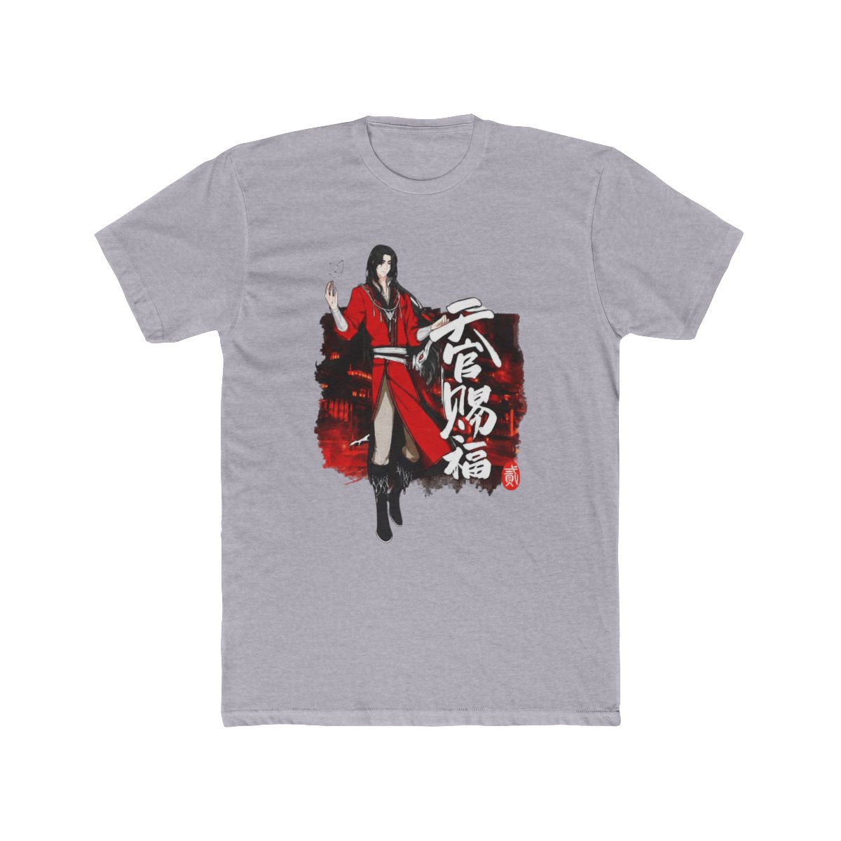 Heaven Official's Blessing Hua Cheng Profile T Shirt | Heaven Official's Blessing (TGCF) - alternate angle 3, merchandise