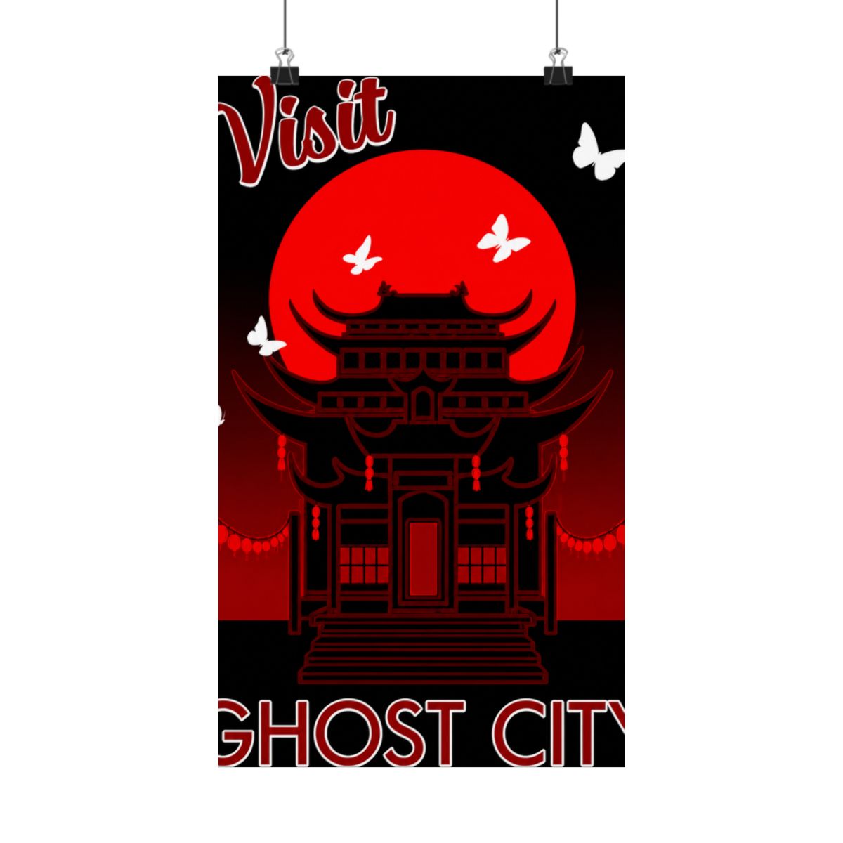 Ghost City retro travel - TGCF | Heaven Official's Blessing (TGCF) - Official Posters & Wall Art merchandise