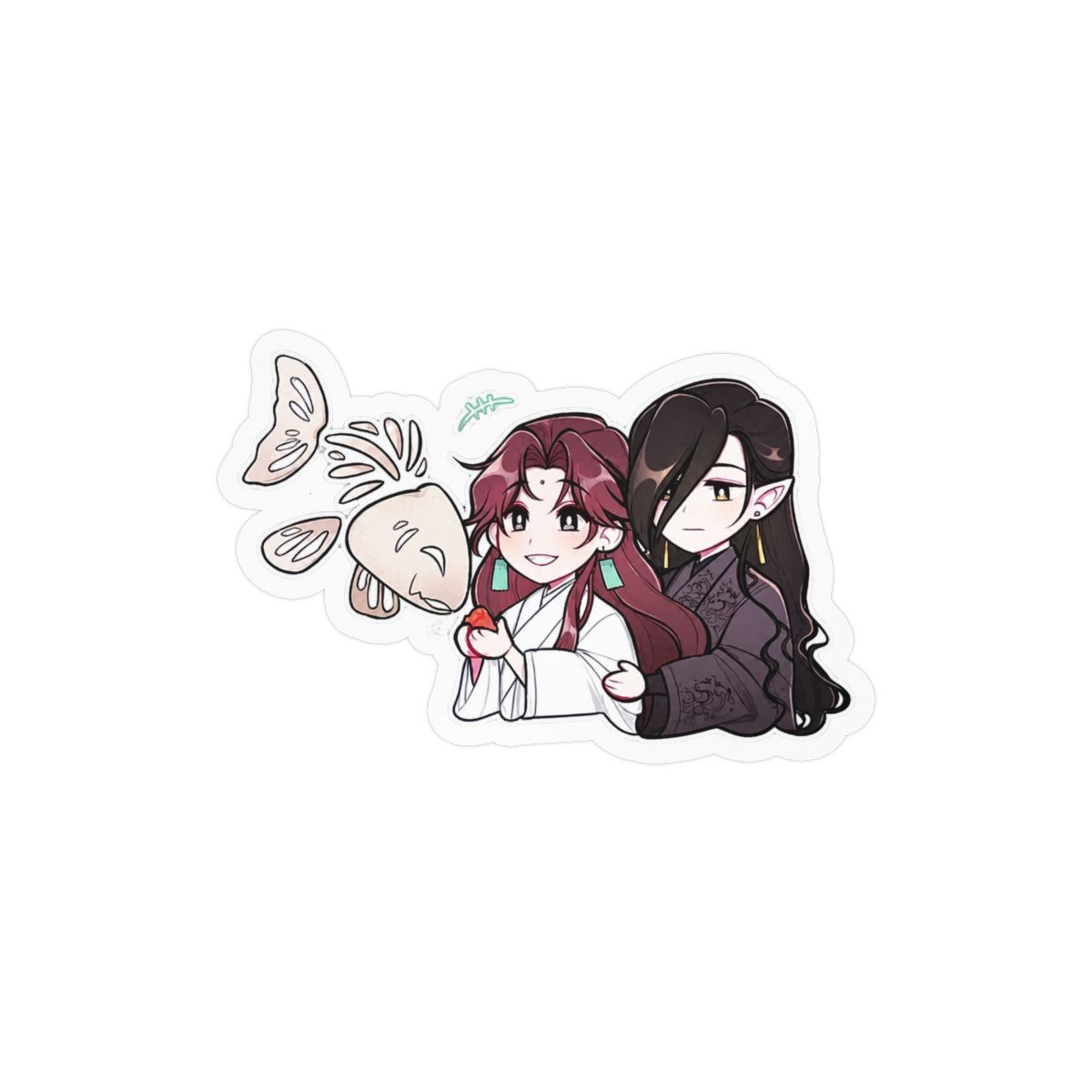 Tgcf New 2022 3 Bumper Sticker Vinyl Decal 5" | Heaven Official's Blessing (TGCF) - alternate angle 3, merchandise